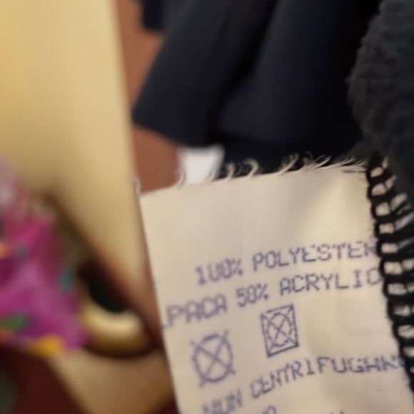 💙⬇️ $21 ⬇️ Mens Walking Silvy Medium Pullover Fleece Zip. Very roomy/warm. - Picture 7 of 8